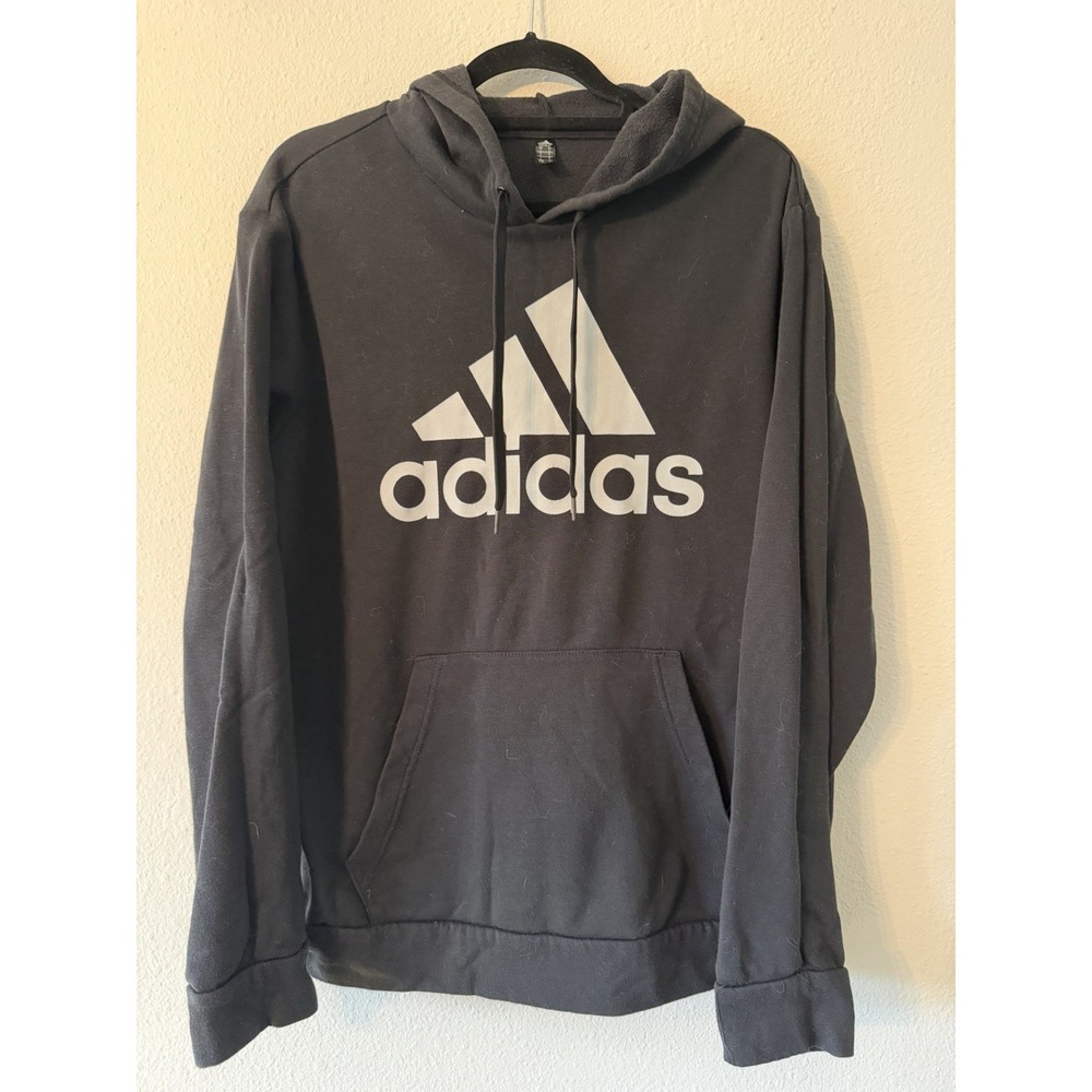 Adidas Golf  Fleece Hoodie Sweatshirt Men's Black ADVR0801 Size‎ Large